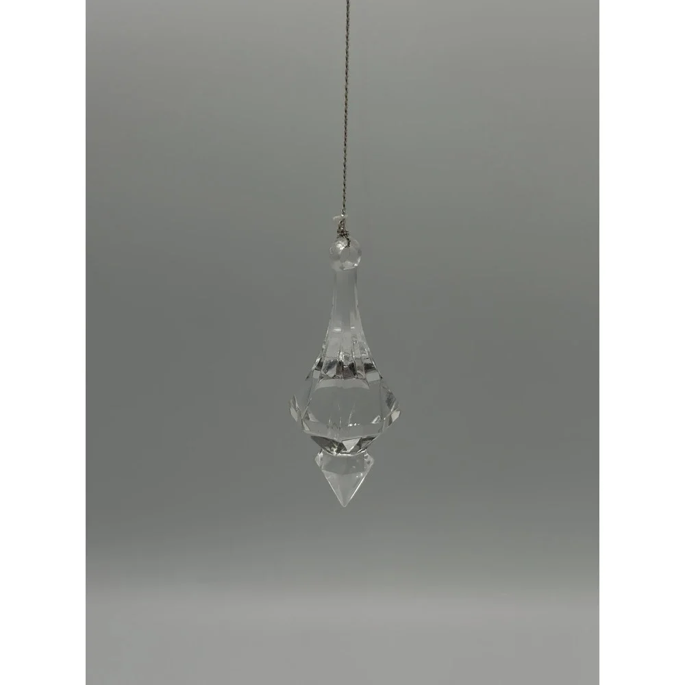 Prism Style Acrylic Tree Ornament 2.5